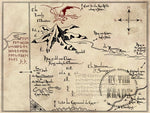 The Lonely Mountain Map Poster