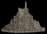 Weta Collectible Pin Set.   Minas Tirith and Barad-Dur