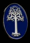 Weta Collectible Pin Set. Rohan Horse and White Tree of Gondor